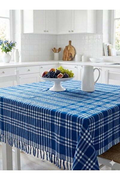 Neva Line Collection 170X170 Pamuklu Potikare Sofra Bezi, Masa Örtüsü, Çok Am...