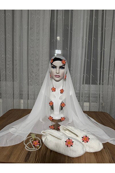 DEVSER Needlepoint Prayer Head Scarf