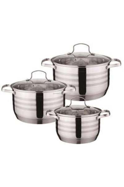 Generic Stainless Steel Pot Set