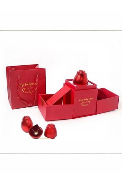 By Rozane Cutie cadou trandafir LoveBox – casetă elegantă pentru bijuterii