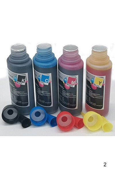 TecHarbor Epson EcoTank L100,L110,L120,L121,L130,L1300,L200,L210 / 100 ml Muadil Mürekkep Universal