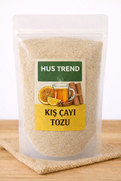 Hus Trend Kış Çayı Tozu Öğütülmüş 250 Gr Özel Hazırlanmış Lüks Olorak Tam +20...