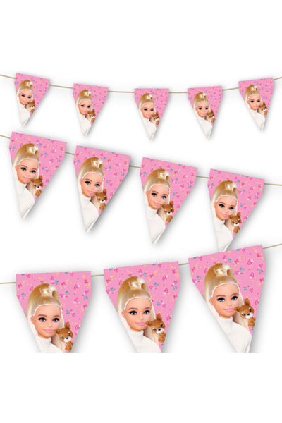 BEENsmile Barbie flag set