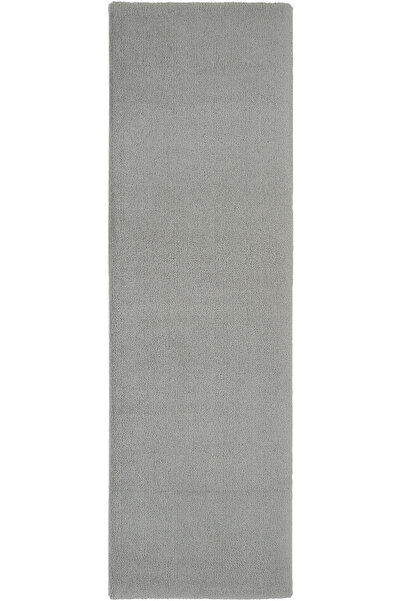 Cool Halı Puffy Gri Düz Renk Kalın Yumuşak Modern Pelış Tüylü Uzun Giriş Antr...