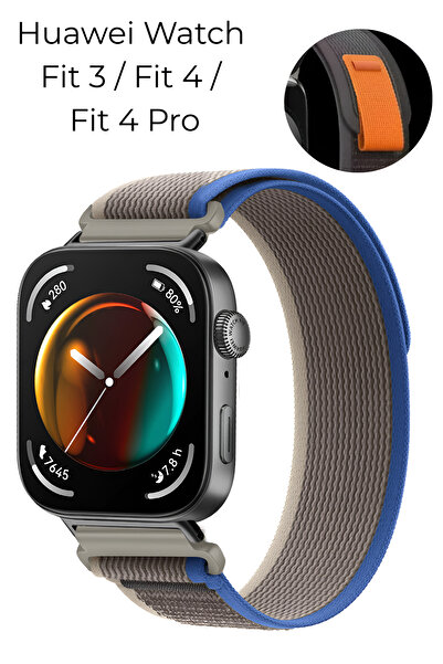 Dexmon ساعة هواوي واتش فيت 3 / فيت 4 / فيت 4 برو متوافقة مع حزام شبكي من النا...