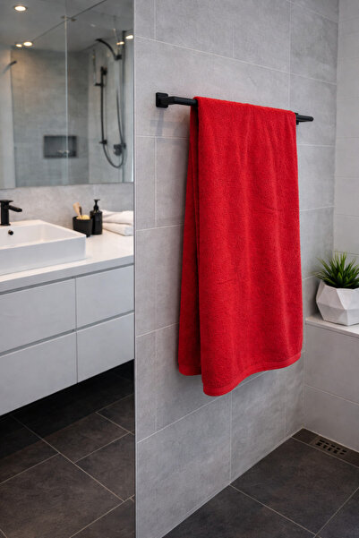 Banyo havlusu Tekli