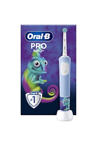 Oral-B Periuta de dinti electrica Pro Kids Chameleon, 1 maner, 1 capat de per...