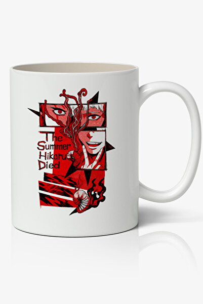 Toyaso كوب أبيض بتصميم "الصيف الذي مات فيه هيكارو" هدية للصديق أو الحبيب