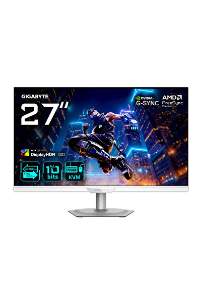 Gigabyte M27UP ICE 27″ 160HZ VESA Display HDR400 4K UHD IPS Gaming (Oyuncu) M...