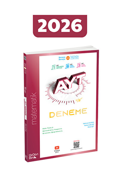 Arı Yayıncılık 2026 345 AYT 10'lu Matematik Deneme