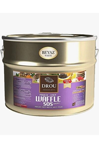 drou Callei-Drou Beyaz Fil Dişi Waffle-Pankek-Krep Sos 10 Kg