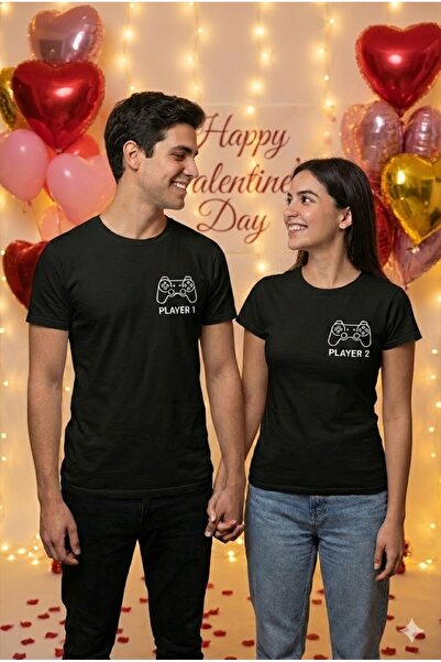 PERISENSE Ziua Îndrăgostiților, 14 februarie, Tricou din bumbac pieptănat pre...