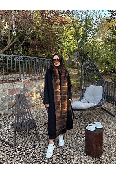 LE EASY Maxi kürk kaban