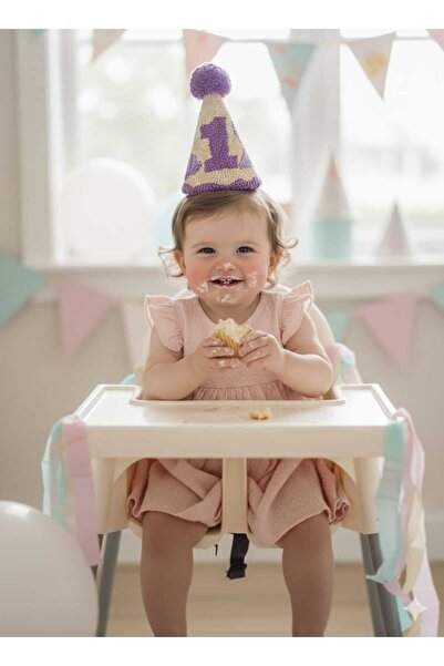 Goong Punch Bebek Doğum Günü Parti Şapkası-1 Yaş