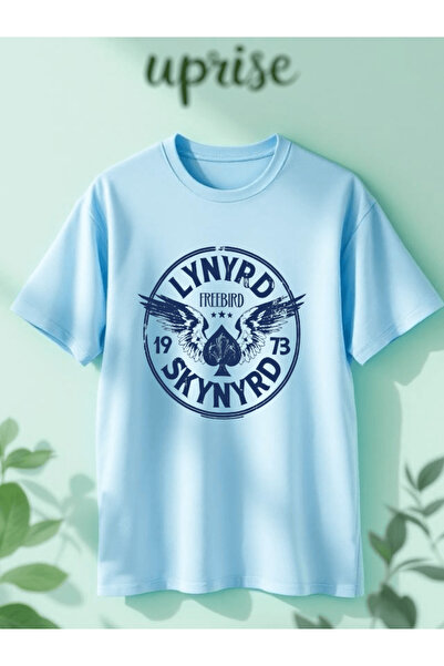 Vordevia Lynyrd Skynyrd Printed Cotton Oversize T-Shirt