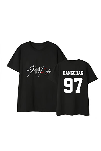 MAGORS Bangchan Straykids K-Pop Korean Group Printed Unisex Short Sleeve Kids...