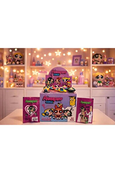 Time&Tech مجموعة شخصيات باور بف جيرلز كهدية - قطعة واحدة