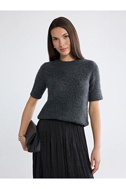 LC Waikiki Pulover de tricotaj pentru femei cu guler oval Sparkly Choices de ...