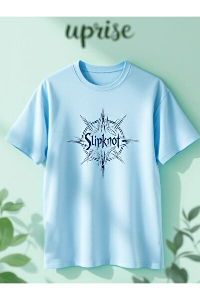 Vordevia Slipknot Printed Cotton Oversize T-Shirt