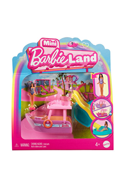 Mattel Toys Mini barcă cu vehicul terestru