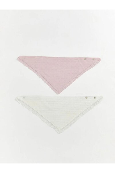 LC Waikiki مريلة أطفال بناتي مزخرفة، عبوة من قطعتين (S6)