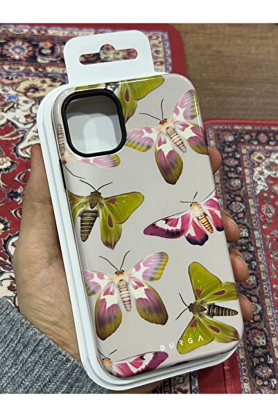 EDELFU متوافق مع iPhone 11 - غطاء متين ذو طبقتين من الميكا والسيليكون اللامع ...