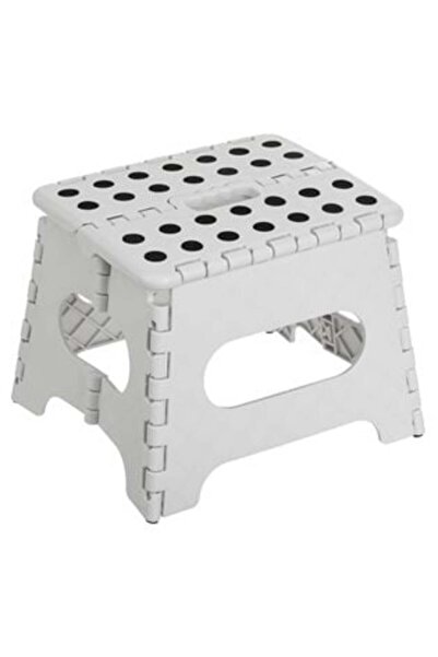 OEM Folding Plastic Stool Light Gray