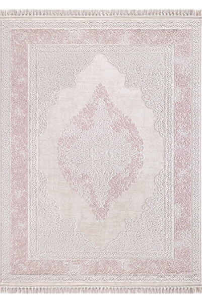 FLORA HALI Ayşıl Milyon Akrilik Halı, 11 mm Hav Modern Desenli, Uzun Ömürlü v...