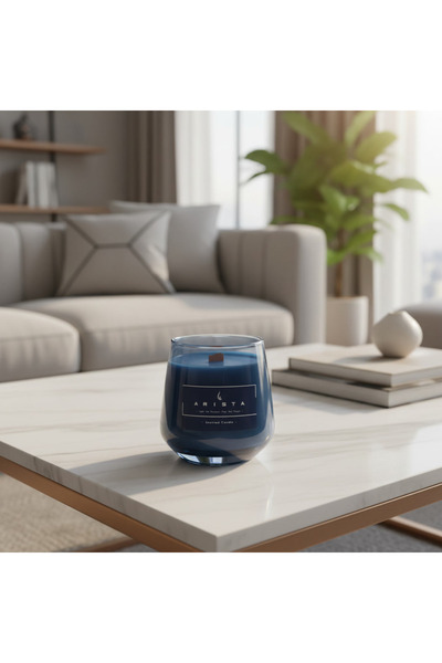 Arista Noiréclat PremiumGlass Soyawax Kokulu Dekoratif Mum