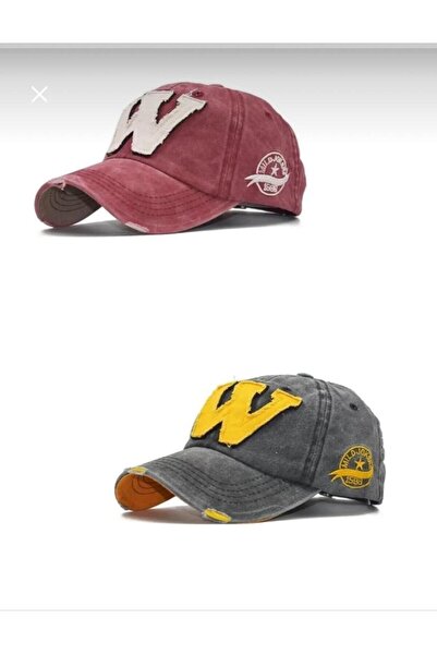 akix Unisex Baseball Vintage Vintage W Hat Set of 2