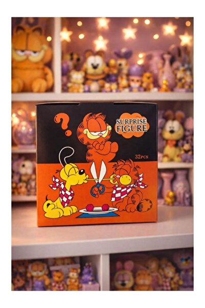 Time&Tech GARFİELD Hediyelik Fiğür Paket 1 Adet GARFİELD Gift Figure Pack (1 ...