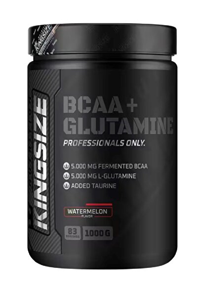 Kingsize Nutrition BCAA + Glutamine Powder 1000 Gr Karpuz