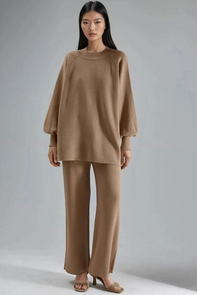 Hiccup My Fashion Relaxed Fit Sweater & Pants Knitwear Set
