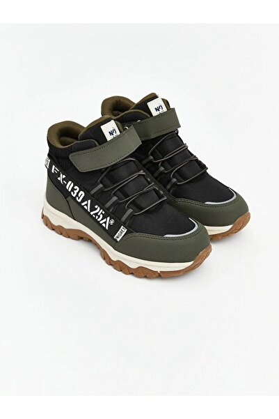 LC Waikiki Lace-Up and Velcro Boys' Snow Boots (S6)