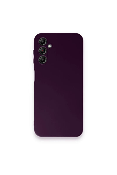 CT STONES نيوفيس حافظة سامسونج جالاكسي A24 4G أول سيليكون - بنفسجي