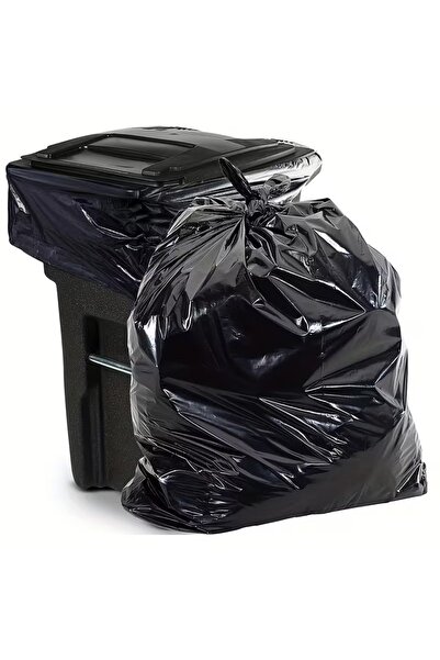 Bousni Garbage Bag King Size 10-Piece 5 Roll Thick 72x95 Garbage Bag