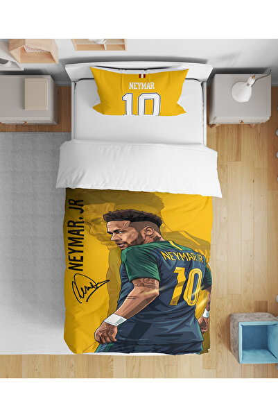 Home Set de lenjerie de pat pentru băieți, cu imprimeu digital 3D, cu model N...