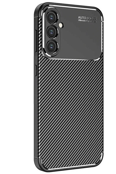 Ş&A BOUTIQE حافظة نيو فيس لهاتف سامسونج جالاكسي S25، غطاء كربوني بتركيز تلقائ...