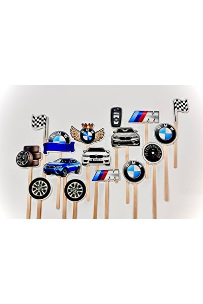 DecoParty BMW Cake Toppers Set