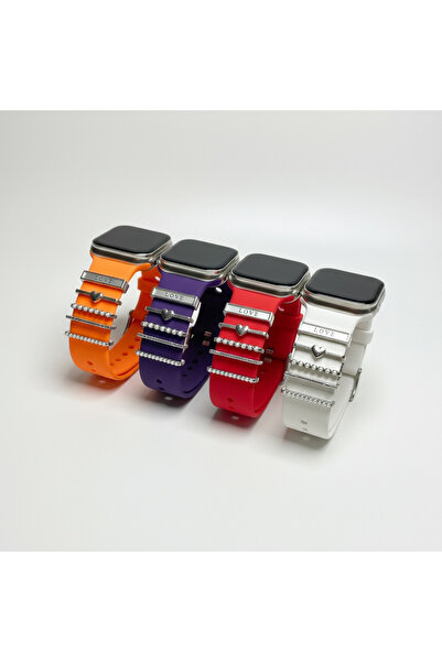 Volenta Watch Compatible with All Series Smart Watch Band Ornament Love Writt...