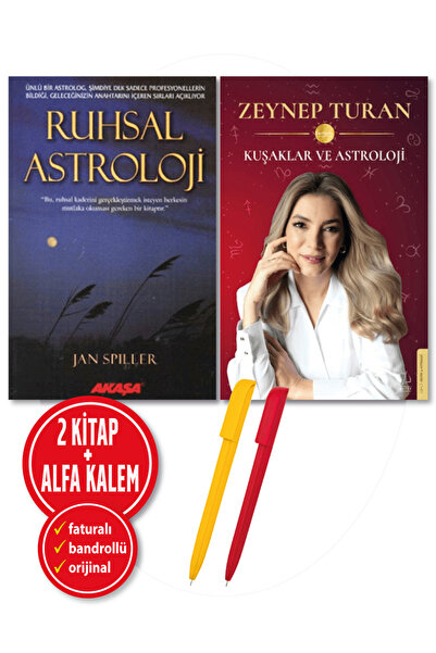 Destek Yayınları Alfa Kalem+Kuşaklar ve Astroloji+Ruhsal Astroloji+Zeynep Tur...