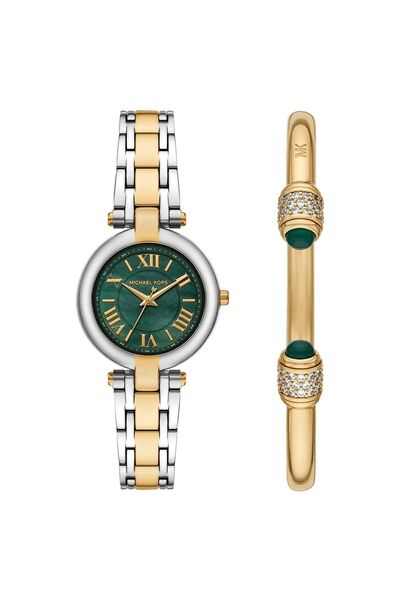 Michael Kors ساعة يد نسائية وسوار MK4973SET