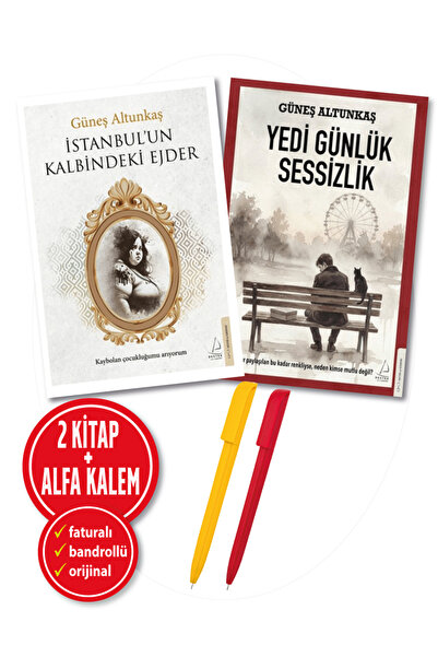 Destek Yayınları Alfa Kalem+Yedi Günlük Sessizlik+İstanbul’un Kalbindeki Ejde...