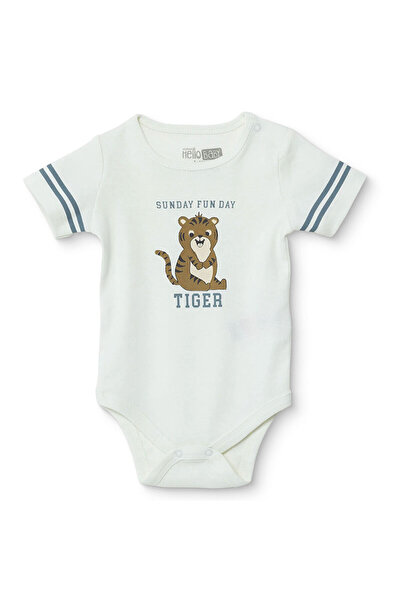 ebebek Hello Baby HelloBaby HelloBaby, Erkek, Kısa Kol Body, Hayvan Baskılı, ...
