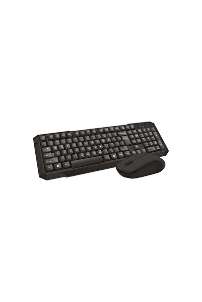 Avcı Teknoloji Market Kablosuz Klavye Mouse Set 2.4Ghz USB Alıcılı Sessiz Tuş...