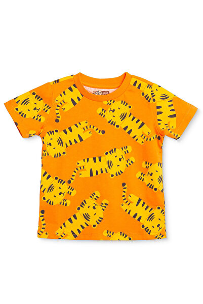 ebebek Hello Baby HelloBaby HelloBaby Erkek Bebek Tshirt Hayvan Baskılı Bisik...