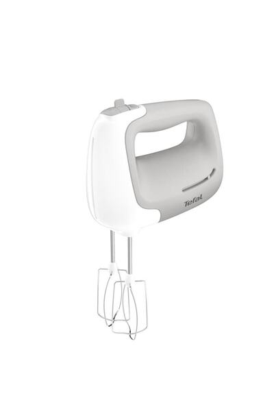 TEFAL Mixer de mana Prep'Mix HT450B38, 450W, 5 trepte viteza, functie turbo, ...