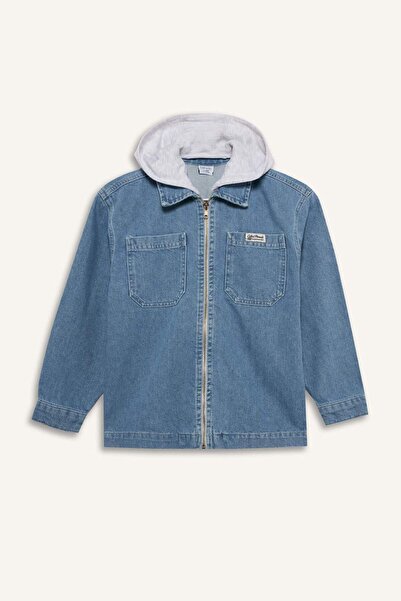 DeFacto سترة بقلنسوة للأولاد G6885A826SP