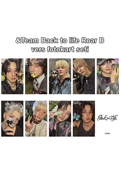 Sntay &TEAM Fotokart seti ' Back to life ' Roar b vers