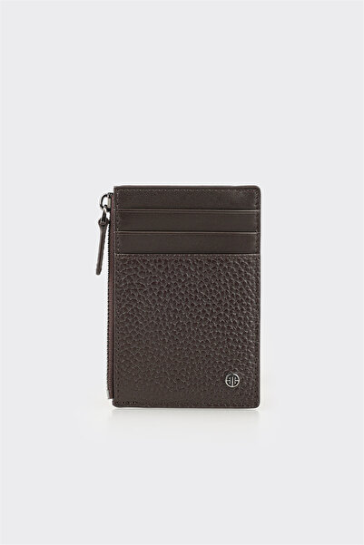 Elle Shoes Kahve Deri Erkek Kartlık